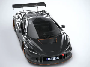 McLaren 720S GT3X 2021 Modelo 3D