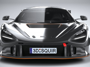 Mclaren 720S GT3X 2021 3D 모델