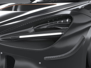 Mclaren 720S GT3X 2021 3D 모델