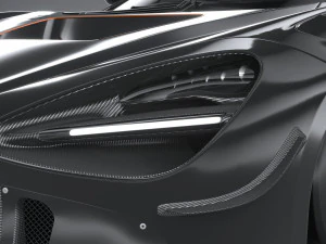 McLaren 720S GT3X 2021 Modelo 3D