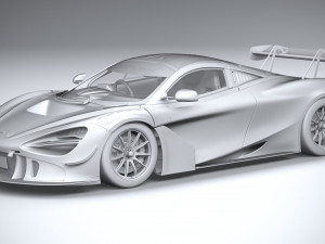 Mclaren 720S GT3X 2021 3D 모델