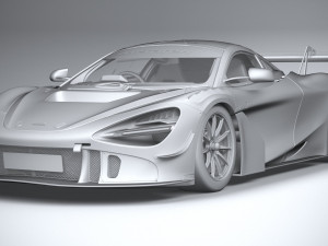 Mclaren 720S GT3X 2021 3D 모델