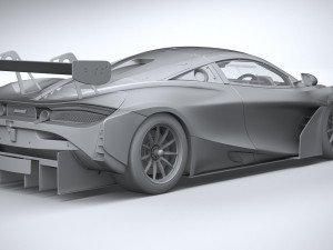 Mclaren 720S GT3X 2021 3D 모델