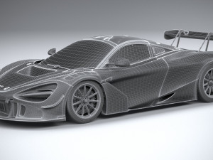 Mclaren 720S GT3X 2021 3D 모델