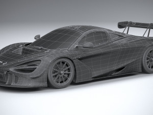 Mclaren 720S GT3X 2021 3D 모델