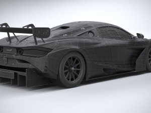 Mclaren 720S GT3X 2021 3D 모델