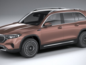 Mercedes-Benz EQB Basic 2022 3D Model
