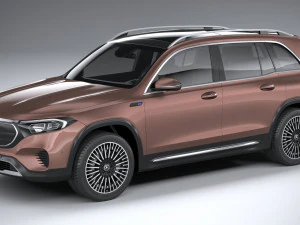 Mercedes-Benz EQB Basic 2022 3D Modell