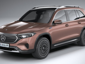 Mercedes-Benz EQB Basic 2022 3Dモデル