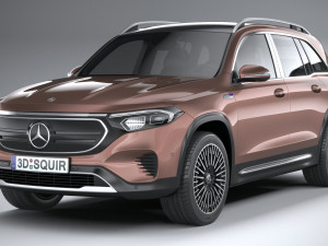 Mercedes-Benz EQB Basic 2022 3Dモデル