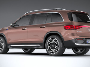 Mercedes-Benz EQB Basic 2022 3Dモデル