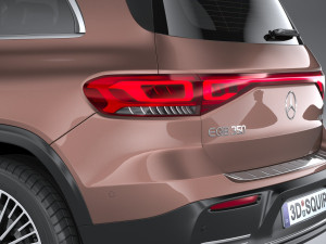 Mercedes-Benz EQB Basic 2022 3Dモデル