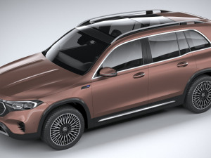 Mercedes-Benz EQB Basic 2022 3Dモデル