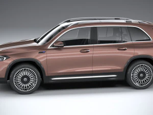 Mercedes-Benz EQB Basic 2022 3D Model