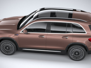 Mercedes-Benz EQB Basic 2022 3Dモデル
