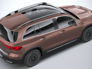 Mercedes-Benz EQB Basic 2022 3Dモデル