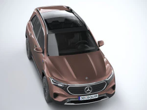 Mercedes-Benz EQB Basic 2022 3D Model