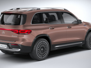 Mercedes-Benz EQB Basic 2022 3Dモデル