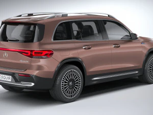 Mercedes-Benz EQB Basic 2022 3D Model