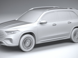 Mercedes-Benz EQB Basic 2022 3Dモデル