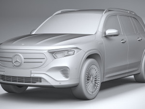 Mercedes-Benz EQB Basic 2022 3Dモデル