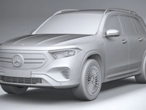 Mercedes-Benz EQB Basic 2022 3D Model