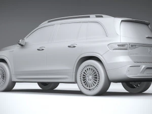 Mercedes-Benz EQB Basic 2022 3D Model