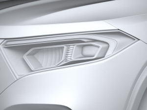 Mercedes-Benz EQB Basic 2022 3Dモデル