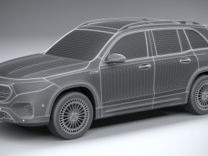 Mercedes-Benz EQB Basic 2022 3Dモデル