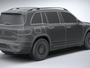 Mercedes-Benz EQB Basic 2022 3D Model