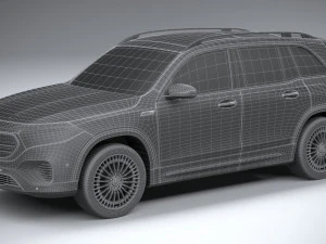 Mercedes-Benz EQB Basic 2022 3D Model