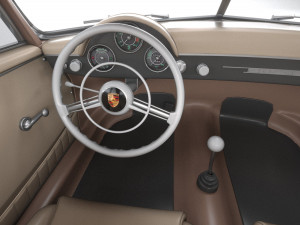 Porsche 356 Coupe Split 1951 Modelo 3D