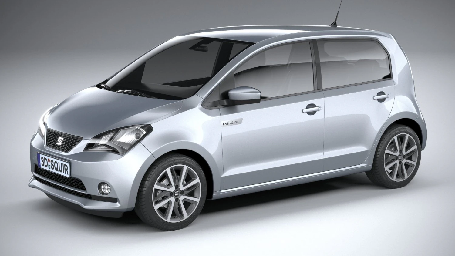 Seat Mii Electric 2020 3D Model .c4d .max .obj .3ds .fbx .stl .blend 