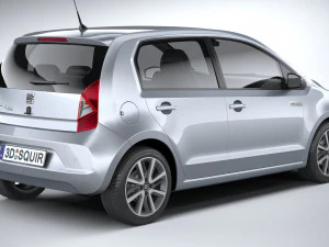 Seat Mii Electric 2020 3D Model