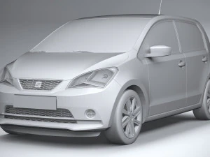 Seat Mii Electric 2020 3D Model