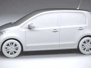 Seat Mii Electric 2020 3D Model
