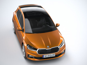 Skoda Fabia 2022 Model 3D