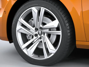 Skoda Fabia 2022 3D Model