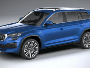 स्कोडा कोडियाक 2022 3D मॉडल