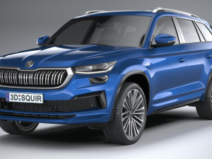 Skoda Kodiaq 2022 Modelo 3D