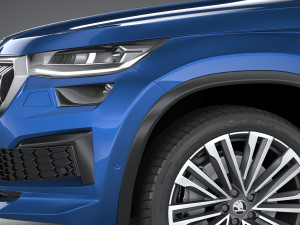 Skoda Kodiaq 2022 Modelo 3D