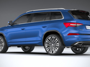 Skoda Kodiaq 2022 Modelo 3D