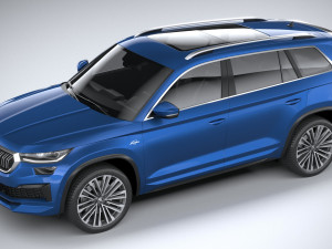 Skoda Kodiaq 2022 Modelo 3D