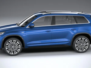 स्कोडा कोडियाक 2022 3D मॉडल