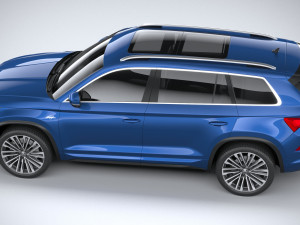 Skoda Kodiaq 2022 Modelo 3D