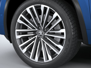 Skoda Kodiaq 2022 Modelo 3D