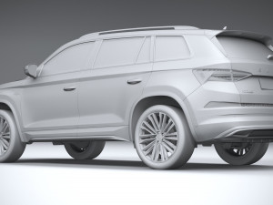 Skoda Kodiaq 2022 Modelo 3D