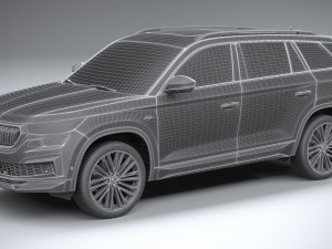 Skoda Kodiaq 2022 Modelo 3D