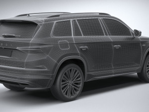 Skoda Kodiaq 2022 Modelo 3D