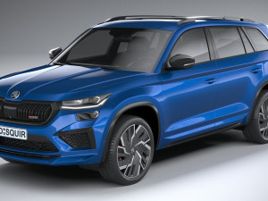 Skoda Kodiaq RS 2022 Modèle 3D